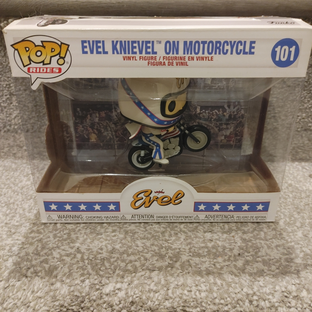 Evel Knievel Pop! Rides Vinyl Figure